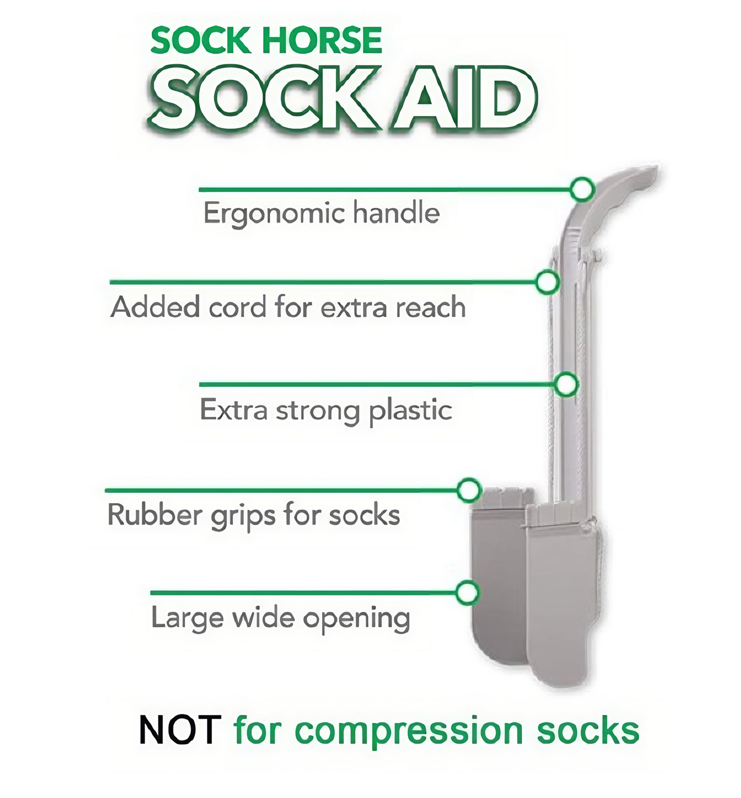 Sock Horse Sock Aid