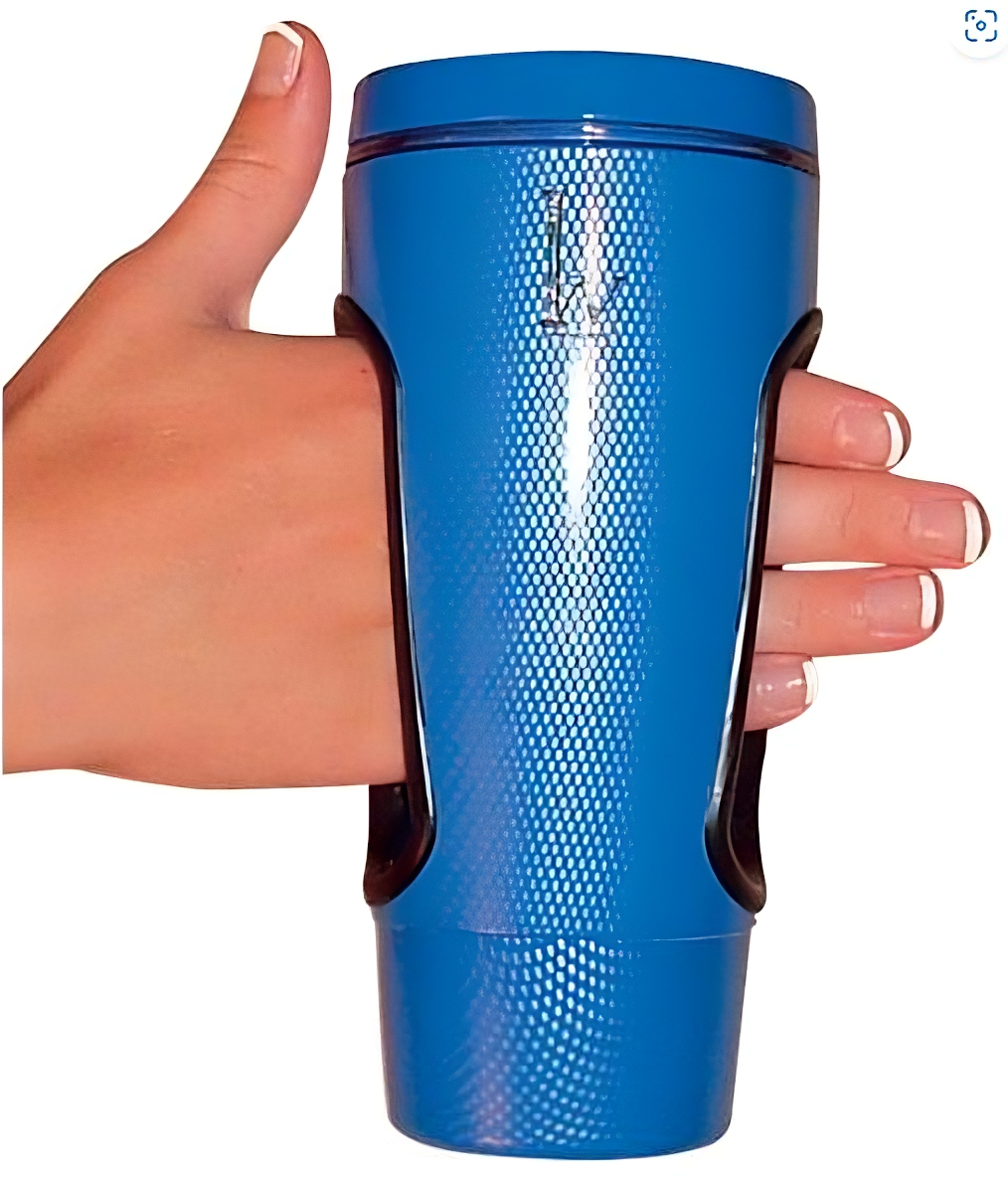 T Handle Coffee Mugs :: easy to hold arthritis drinking cup