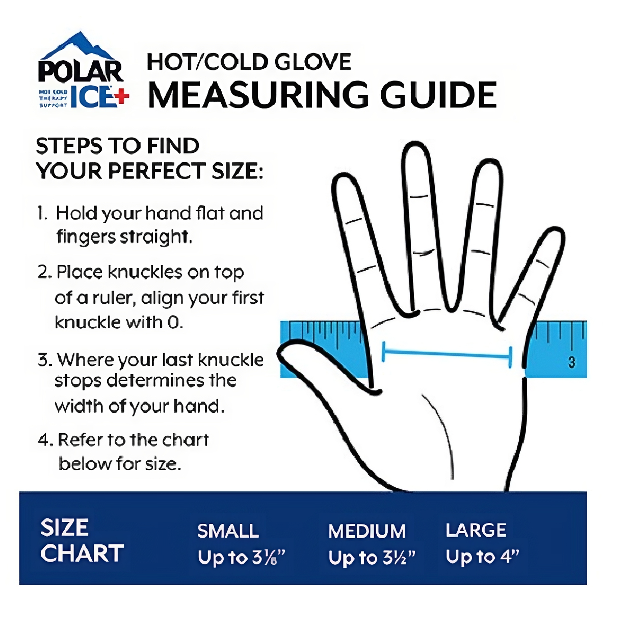 Polar Ice Cold Therapy Hot-Cold Glove