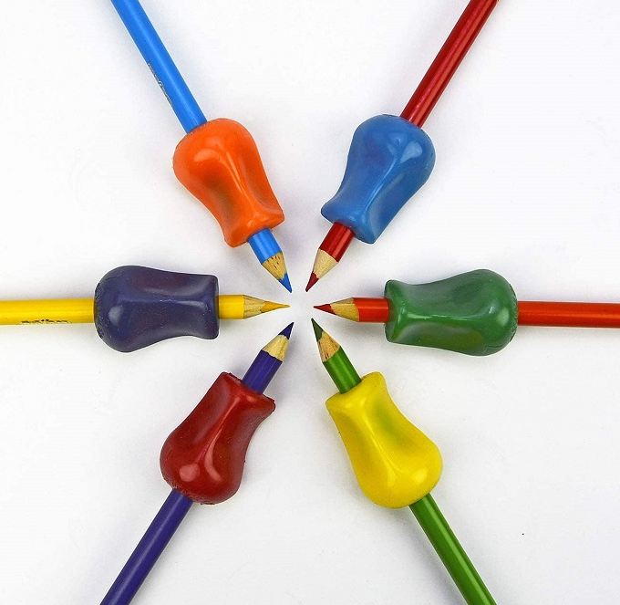 The Original Pen, Pencil, and Art Grip - Bag of 6