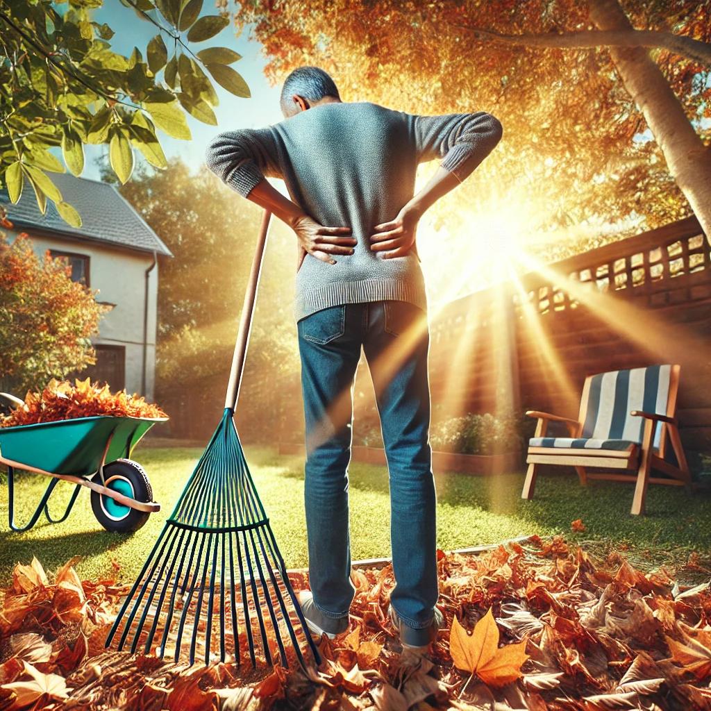 How to Avoid Back Pain When Raking and Picking Up Leaves: Tips for Those with Arthritis