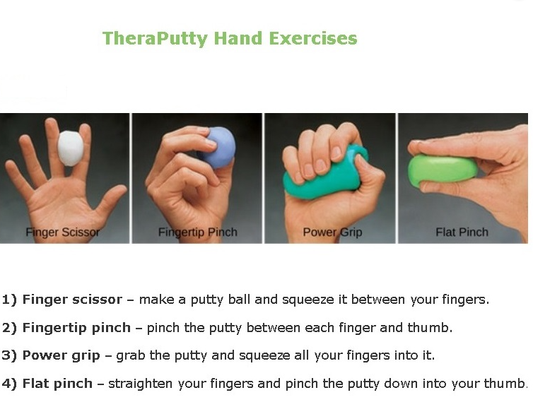 CanDo Theraputty Exercise Putty 2 oz - Singles
