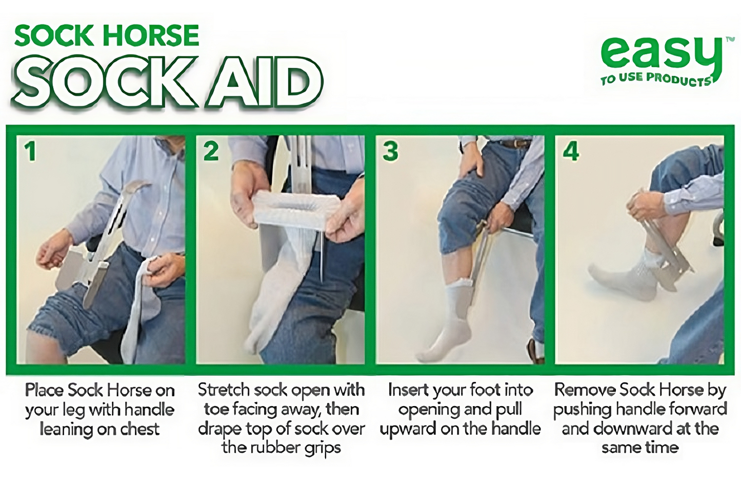Sock Horse Sock Aid