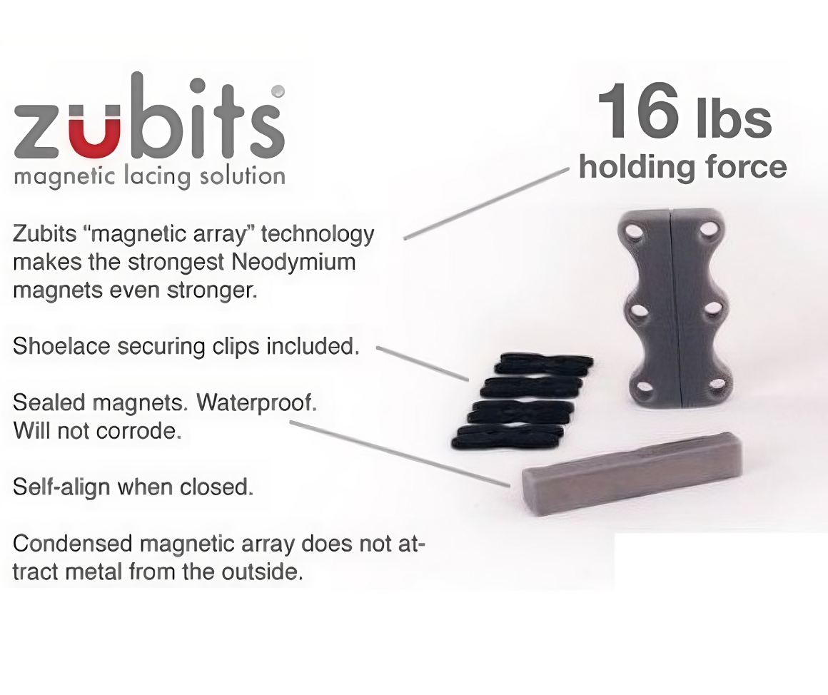 Zubits Magnetic Shoe Fasteners Size 1, 2, 3