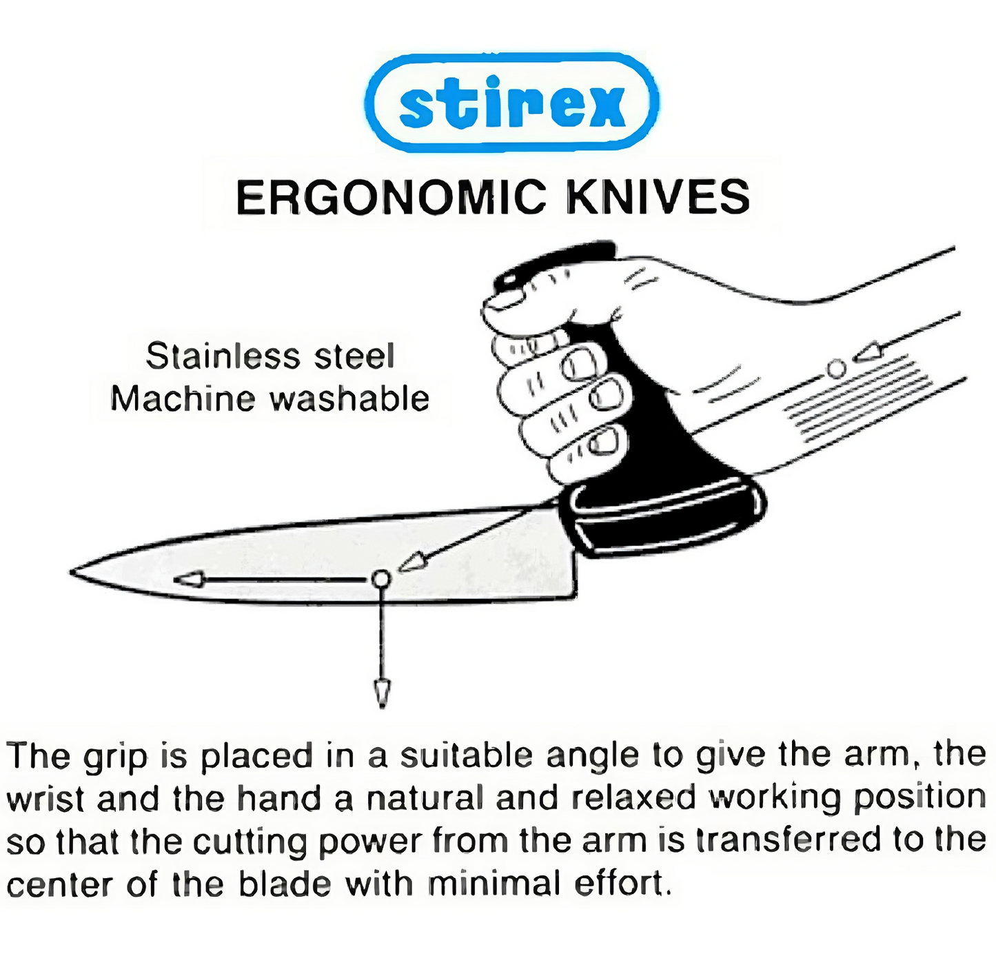 Stirex Swedish Serrated Knife