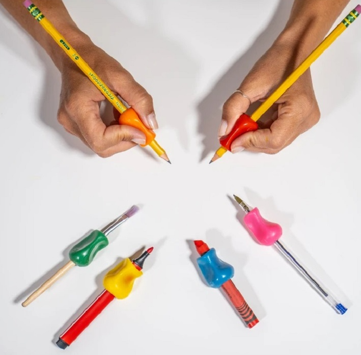 The Original Pen, Pencil, and Art Grip - Bag of 6
